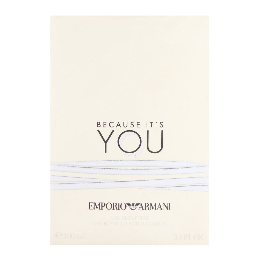 Because It’s You Eau de Parfum Spray for Women 3.4 oz / 100ml – New in Box